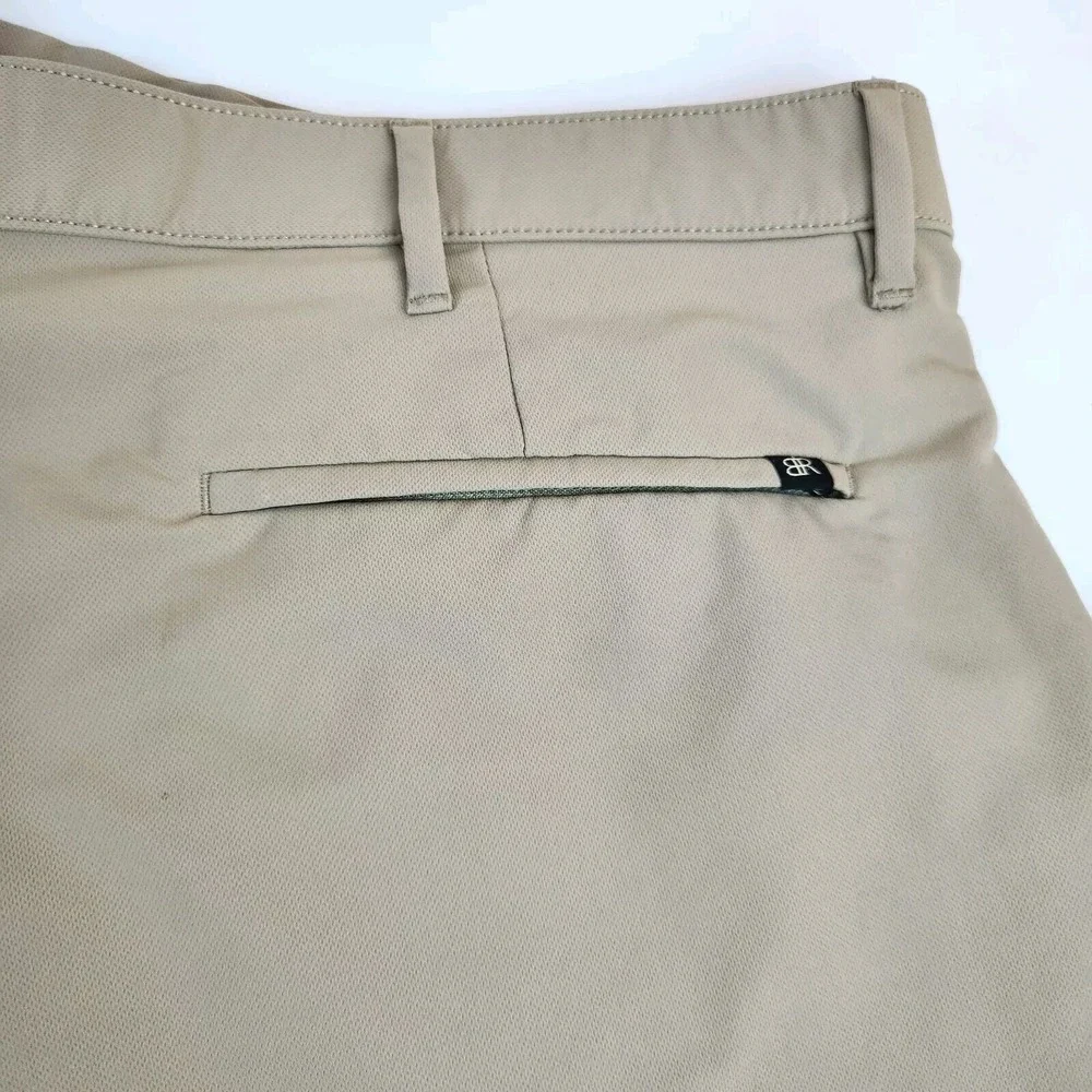 Banana Republic Golf Performance Pant Mens Size 40x30 Beige Chino 100% Polyester
